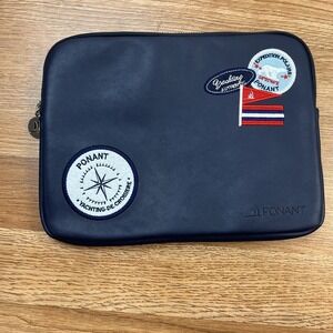 Ponant Yachting Cruise Zip Bag Navy Blue NEW